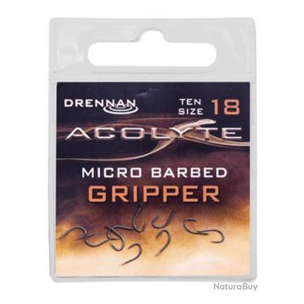 DRENNAN HAME�ONS ACOLYTE GRIPPER MICRO BARBED 18