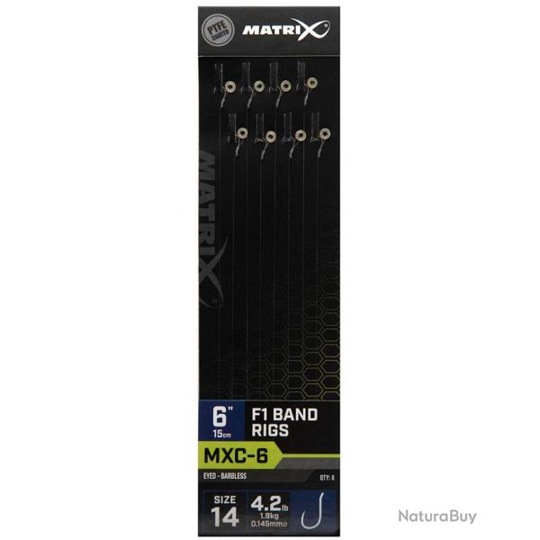 MATRIX BAS DE LIGNE MXC-6 F1 BANDS 6"/15CM 0,14mm 14 6''15cm