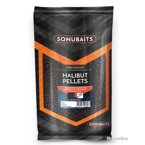 SONUBAITS PELLETS HALIBUT FEED PELLETS 900GR SONUBAITS 4mm