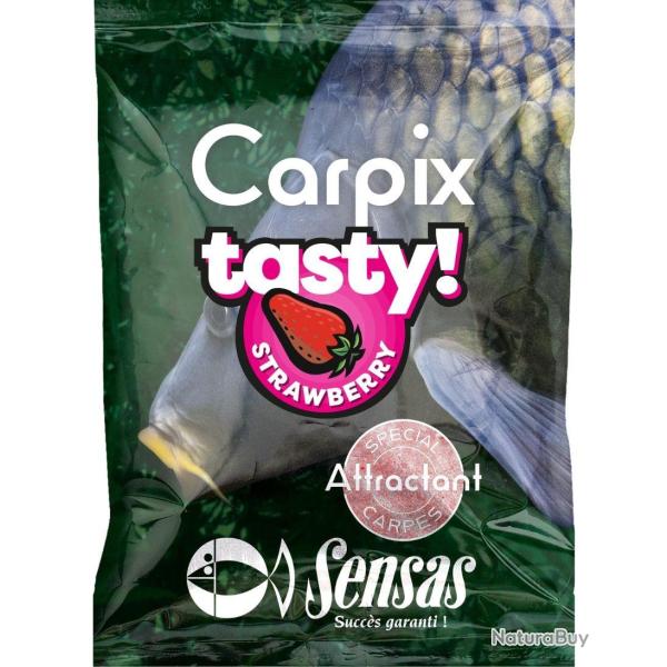 SENSAS ADDITIF CARPIX TASTY STRAWBERRY 300G SENSAS