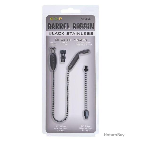 ESP D�TECTION BLACK STAINLESS BOBBIN KIT BLACK ESP