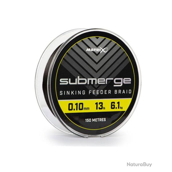 MATRIX TRESSE SUBMERGE SINKING BRAID 150M MATRIX 0,10mm 150m