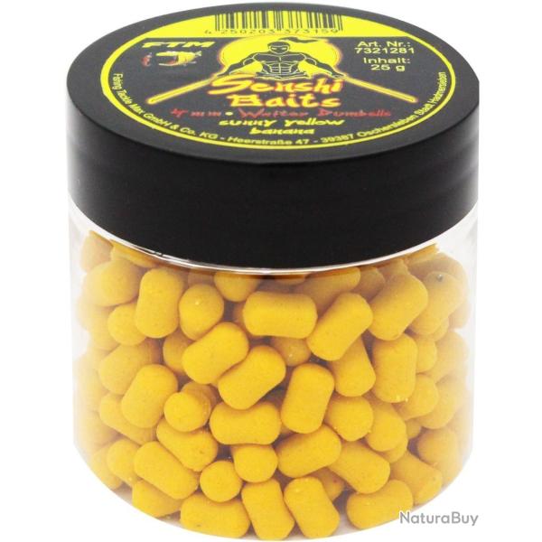 SENSHI BAITS DUMBELLS SUNNY YELLOW 25GR SENSHI BAITS 4mm