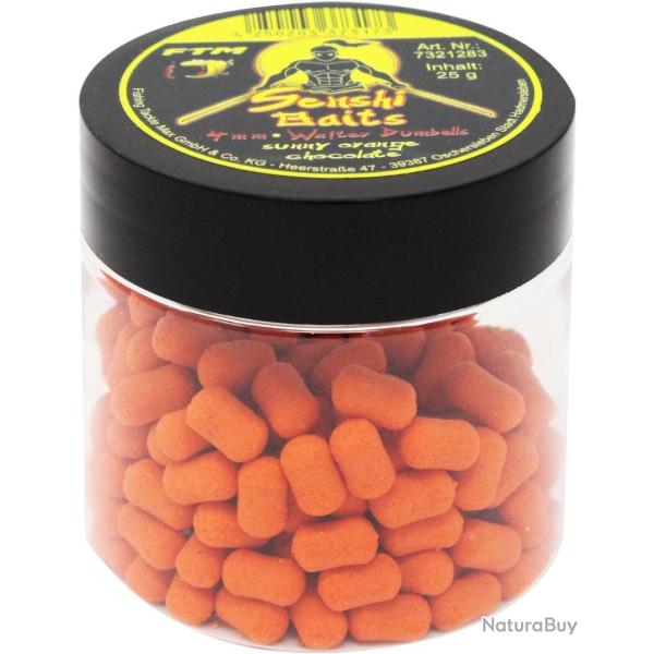 SENSHI BAITS DUMBELLS SUNNY ORANGE 25GR SENSHI BAITS 6mm