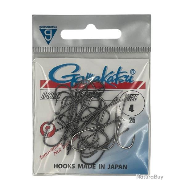 GAMAKATSU HAME�ON LS - 5013F BLACK EYED BARBED GAMAKATSU 8