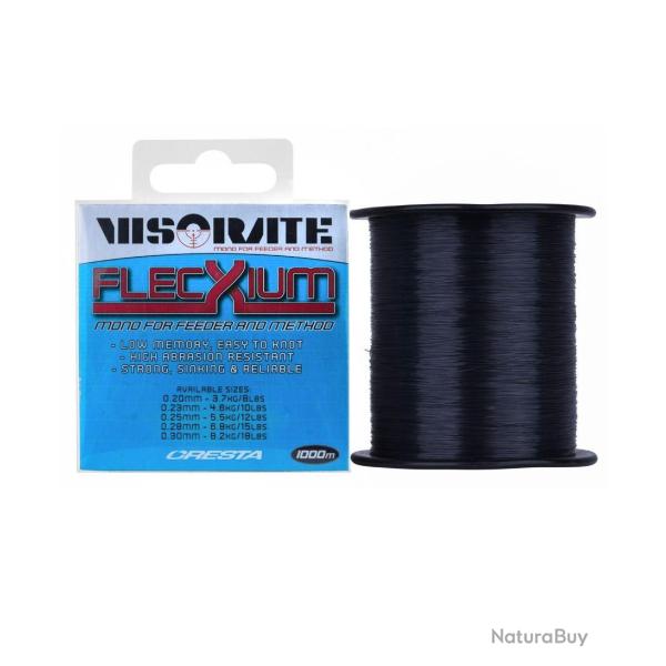 CRESTA FIL DE P�CHE VISORATE FLECXIUM MONO 1000M CRESTA 0,20mm 1000m