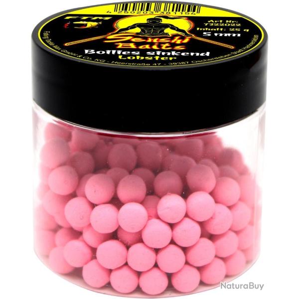 SENSHI BAITS BOILIES SINKEND 5MM LOBSTER PINK 25GR SENSHI BAITS