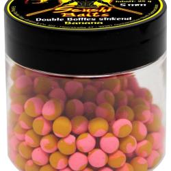 SENSHI BAITS BOILIES SINKEND 5MM BANANA PINK JAUNE 25GR SENSHI BAITS
