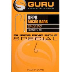 GURU HAME&Ccedil;ON SUPER FINE POLE SPECIAL SPADE END BARBED GURU 20