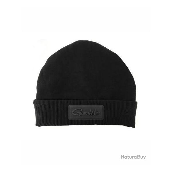 GAMAKATSU BONNET ALL BLACK WINTER HAT GAMAKATSU