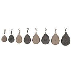 KORDA PLOMBS FLAT PEAR SWIVEL KORDA 112gr