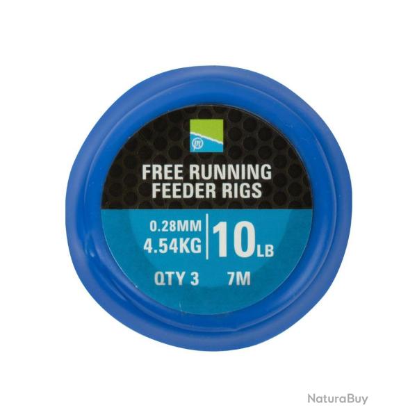 PRESTON BAS DE LIGNE FREE RUNNING FEEDER RIG PRESTON
