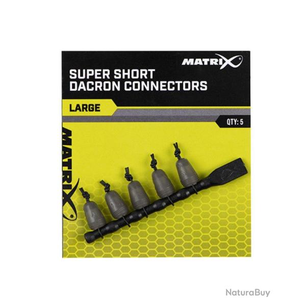 MATRIX �LASTIQUE SUPER SHORT DACRON CONNECTORS MATRIX Large