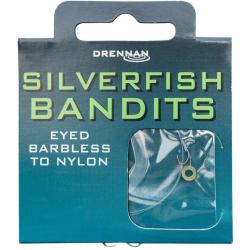 DRENNAN BAS DE LIGNE SILVERFISH BANDITS EYED BARBLESS TO NYLON 30CM DRENNAN 0,15mm 14