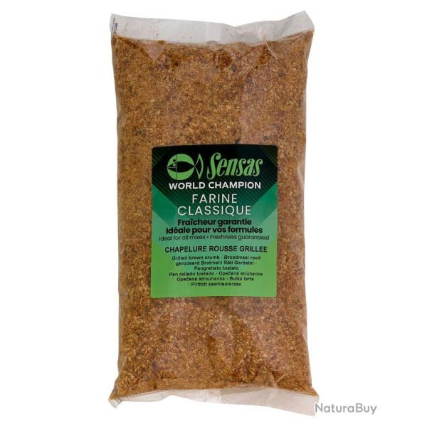 SENSAS FARINE CHAPELURE ROUSSE GRILL�E 1KG SENSAS