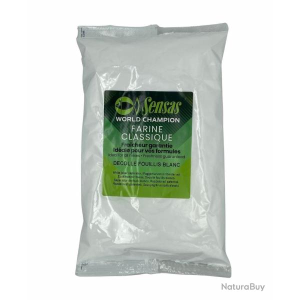 SENSAS FARINE D�COLLE FOUILLIS BLANC 250GR SENSAS