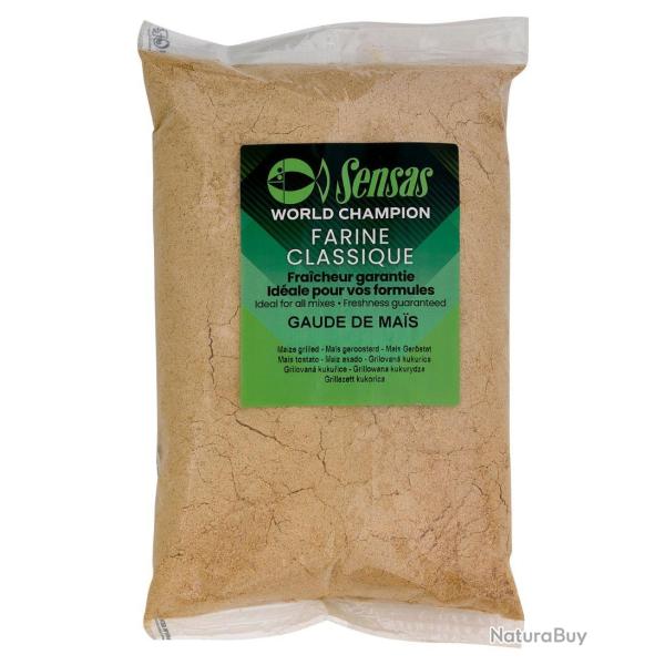 SENSAS FARINE GAUDE DE MA�S 1KG SENSAS