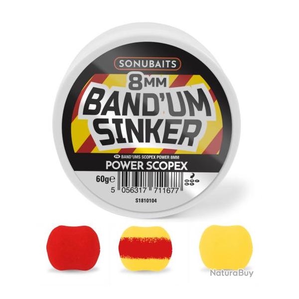 SONUBAITS BAND'UM SINKER POWER SCOPEX 45GR SONUBAITS 8mm