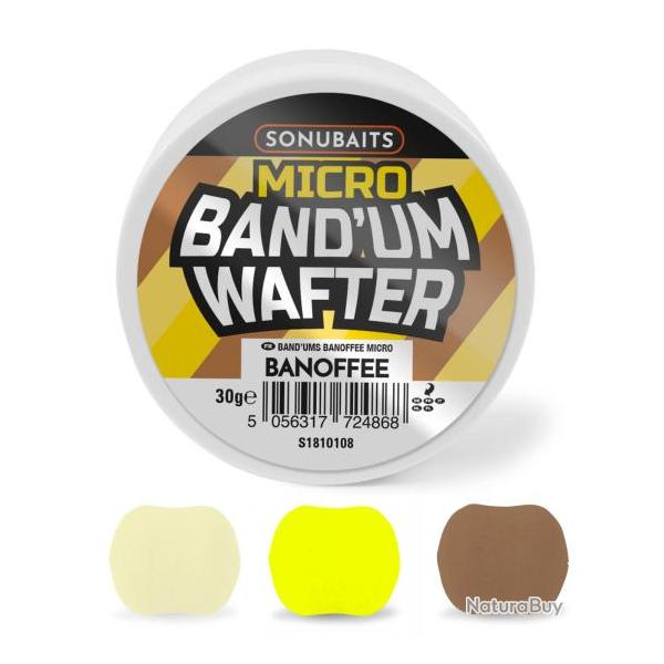 SONUBAITS MICRO BAND'UM WAFTER BANOFFEE 30GR SONUBAITS