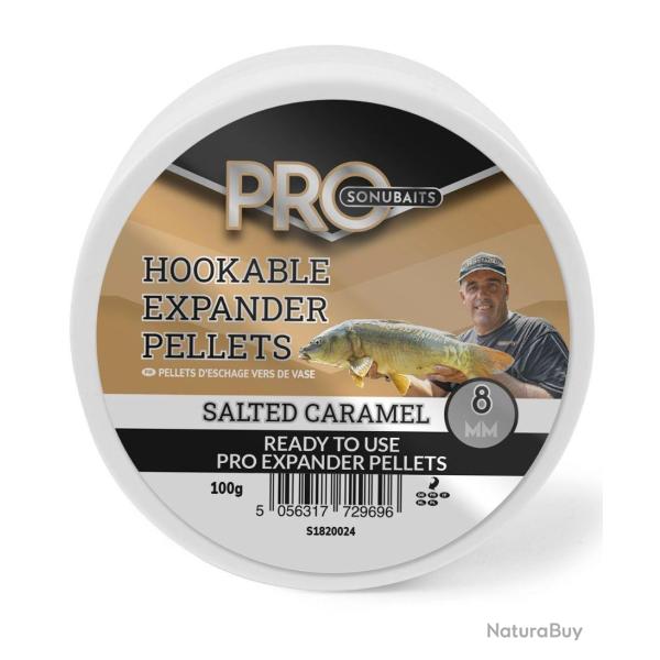 SONUBAITS PRO HOOKABLE EXPANDER PELLETS 6MM SALTED CARAMEL SONUBAITS 8mm