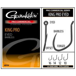 GAMAKATSU HAME&Ccedil;ON PRO COMMERCIAL KING PRO EYED BARBLESS GAMAKATSU 12