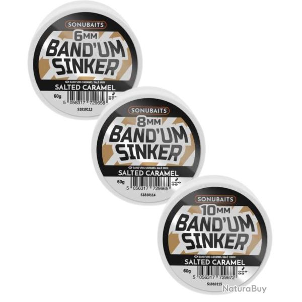SONUBAITS HOOKBAITS BAND'UM SINKER SALTED CARAMEL SONUBAITS 10mm