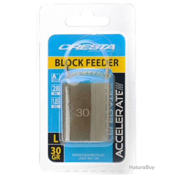 CRESTA ACCELERATE BLOCK FEEDERS CRESTA Large 30gr