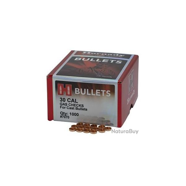 SACHET 1000 GAS CHECKS HORNADY CAL 30 7070
