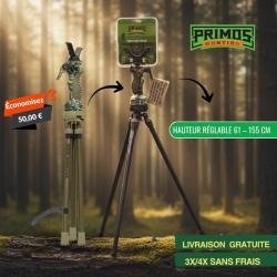 Tr&eacute;pied Primos Gen 3 Trigger Stick Mod&egrave;le haut - 61 &agrave; 155 cm
