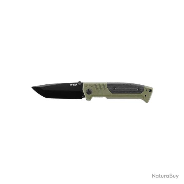 Couteau pliant Walther PDP Tanto Folder - Vert OD