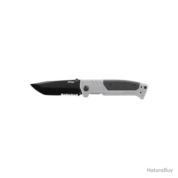 Couteau pliant Walther PDP Tanto Folder - Crant� - Gris