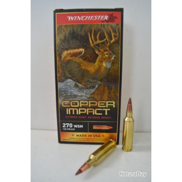 1 Boite de Balles 270wsm Dear Season Lead Free 130gr