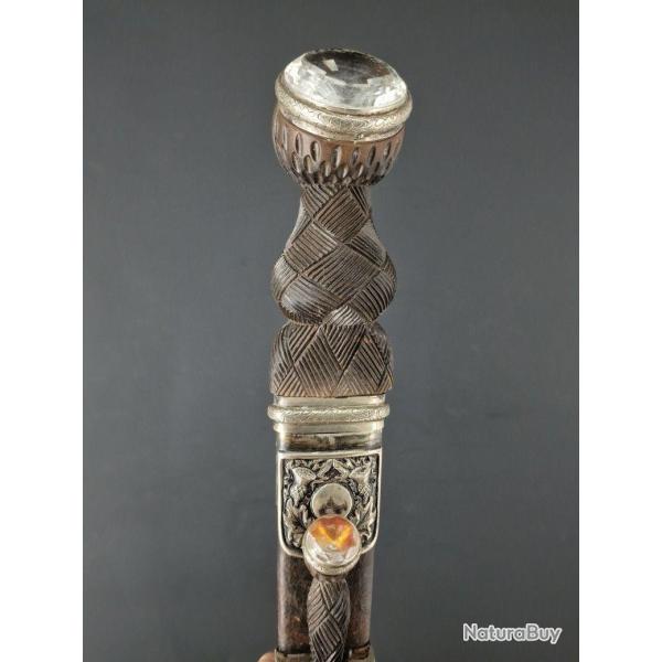 LONG COUTEAU DE SORTIE DES HIGHLAND DIRK ECOSSAIS SKEAN DHU Fin XIX� Collection Tr�s bon  Royaume-Un