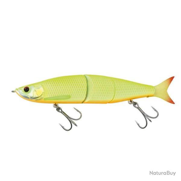 Swimbait TREFLE CREATION Mirage JT 161mm Super Mat Chartreuse