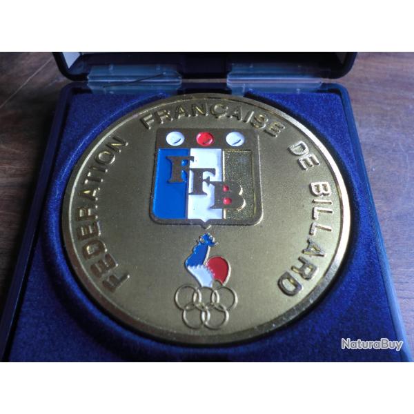 m�daille balme saumur f�d�ration fran�aise billard coq anneaux jo