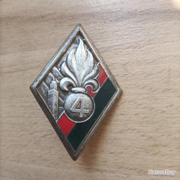 INSIGNE LEGION - 4� REGIMENT ETRANGER