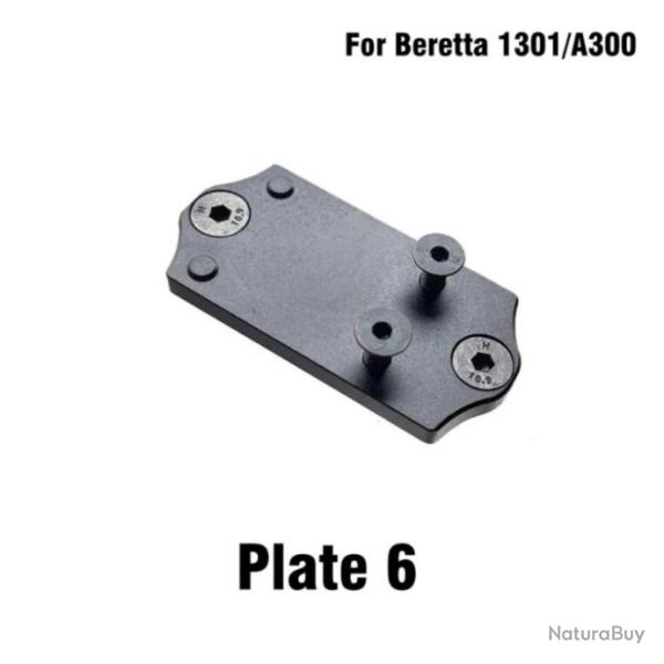 Embase montage pour point rouge pour Beretta 1301, A300 Patrol - Mod�le 6