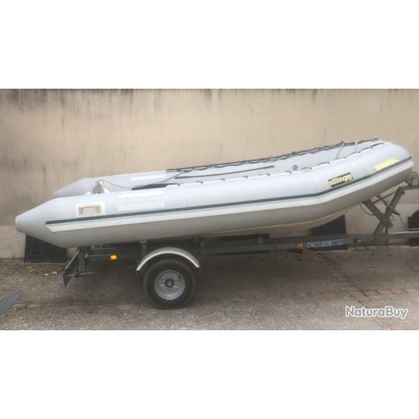 BATEAU PNEUMATIQUE "SILLINGER" de 3,80m.