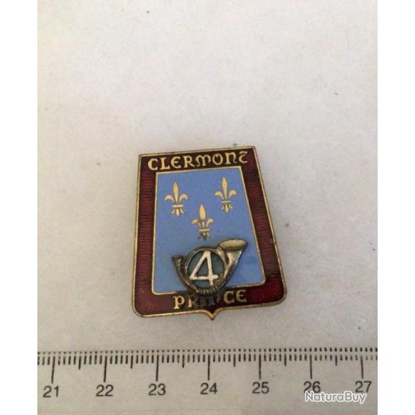 FRANCE ABC ARME BLIND�E CAVALERIE - insigne  4� R�giment de Chasseurs Drago
