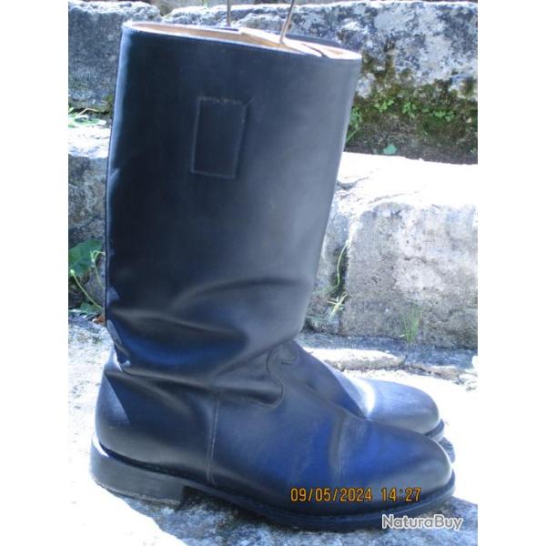 BW KNOBELBECHER WACHBATAILLON BOTTES CUIR ALLEMANDES Taille 46