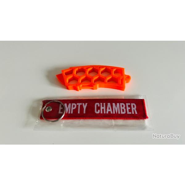 Drapeau s�curit� chargeur pour CZ 22Lr- 452 455 457 Orange