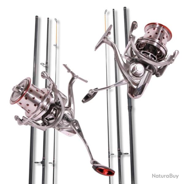Ensemble P�che en mer Cannes � Peche + Moulinets x2 4.5metre 120-250g