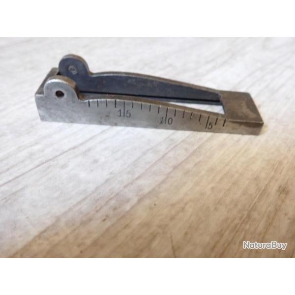 Support de planchette de hausse gradu�e pour fusil suisse 96/11 ou G11 Schmidt Rubin