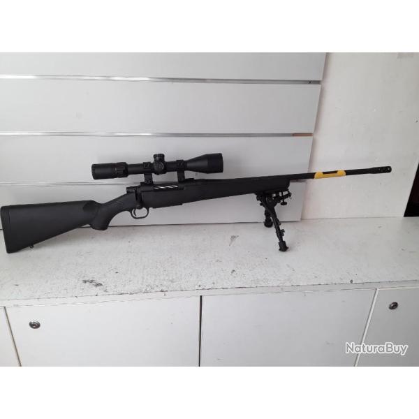 9845 PACK MOSSBERG PATRIOT SYNTH�TIQUE CAL308WIN + LUNETTE 6-24X50 + BIPIED NEUF