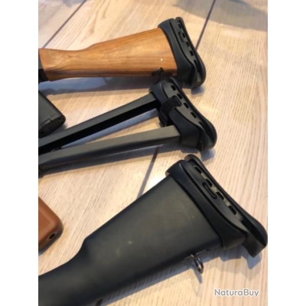 Plaque de couche / talon de crosse AK AKM AK47 AK74 clones et d�riv�s