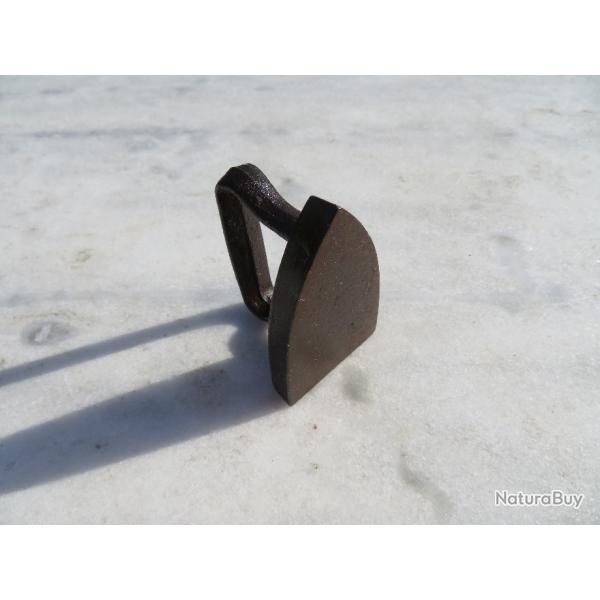 VINTAGE - Ancien petit fer a repasser les dentelles en fonte - PG - FRANCE (Fin XIX - D�but XX�)