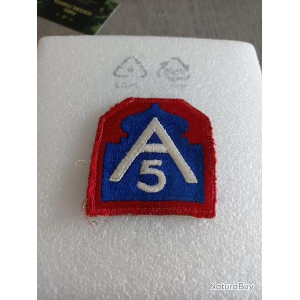 Patch arm�e us 5TH ARMY WW2 ORIGINAL 2