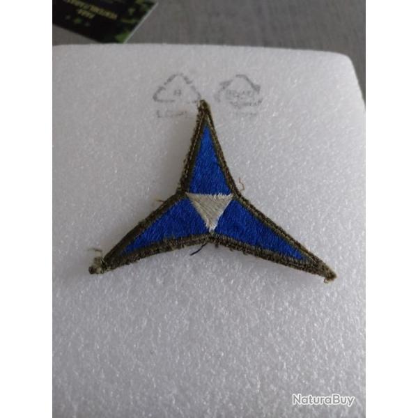 Patch arm�e us 3RD ARMY CORPS green border ww2 ORIGINAL 2