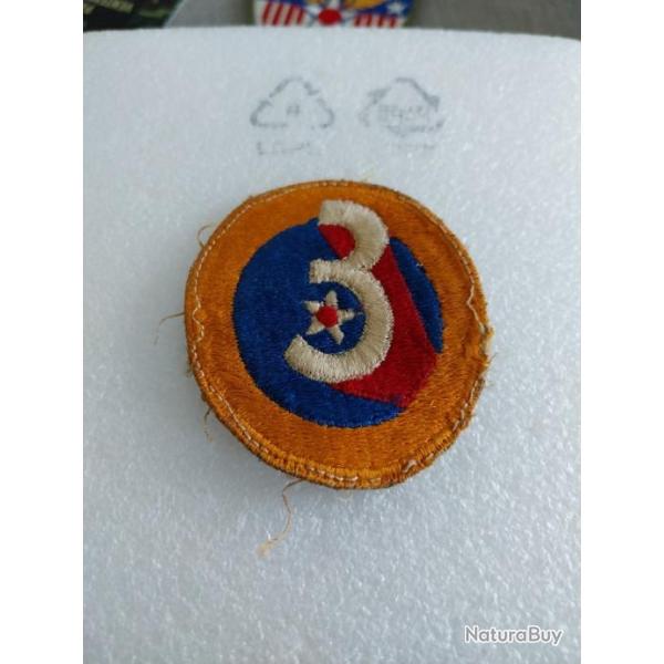 Patch arm�e us 3rd US ARMY AIR FORCE ww2 ORIGINAL 2