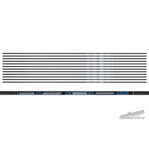 Lot de 12 tubes Skylon Radius ID4.2 en carbone 600